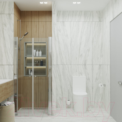 Душевая дверь Triton Дабл 90x185 (прозрачное стекло)