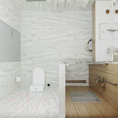 Душевая дверь Triton Дабл 90x185 (прозрачное стекло)