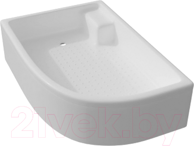 Душевой поддон Triton Полукруглый ПД18 120x80 - фото