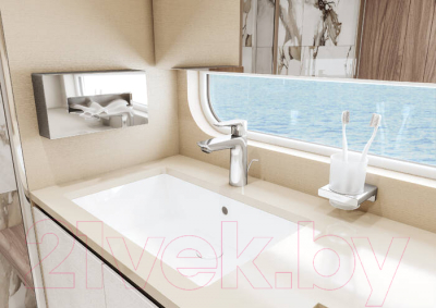 Стакан для зубной щетки и пасты Hansgrohe AddStoris 41749000