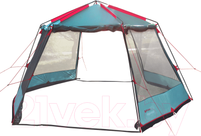 Туристический шатер BTrace Highland / T0256 (зеленый/бежевый)