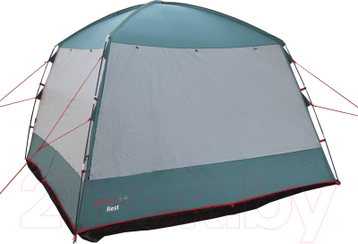 Туристический шатер BTrace Rest / T0466 (зеленый/серый) - фото