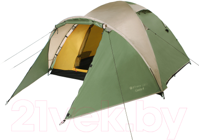 Палатка BTrace Canio 3 / T0232 (зеленый/бежевый)
