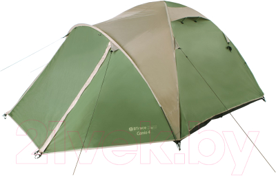 Палатка BTrace Canio 4 / T0249 (зеленый/бежевый)