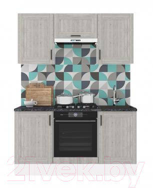 Шкаф навесной для кухни Горизонт Мебель Винтаж 50