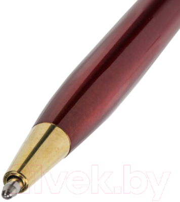 Ручка шариковая Brauberg Slim Burgundy / 141403