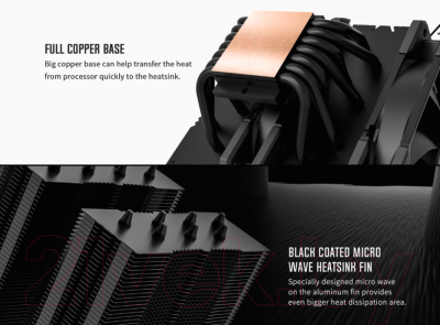 Кулер для процессора ID-Cooling SE-207-XT Black