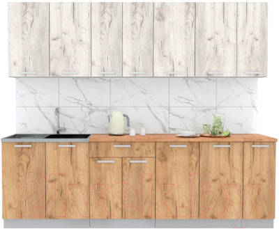 Готовая кухня Интерлиния Мила Лайт 2.5 - фото