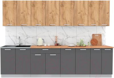 Готовая кухня Интерлиния Мила Лайт 3.0 - фото