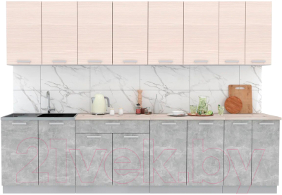 Готовая кухня Интерлиния Мила Лайт 3.0 - фото