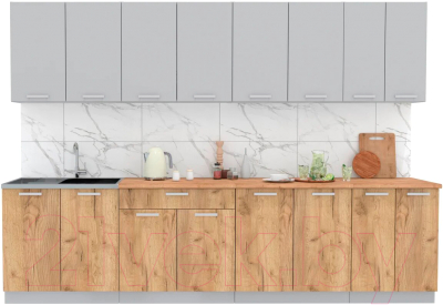 Готовая кухня Интерлиния Мила Лайт 3.0 - фото