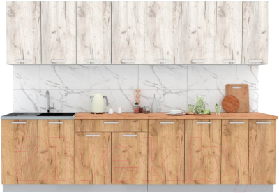 Готовая кухня Интерлиния Мила Лайт 3.0 - фото