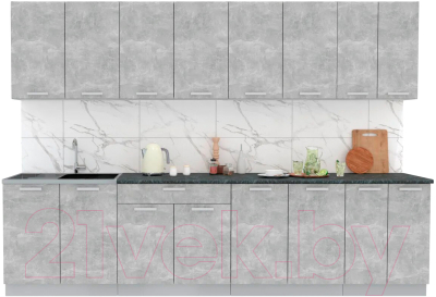 Готовая кухня Интерлиния Мила Лайт 3.0 - фото