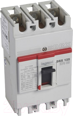 Выключатель автоматический Legrand DRX 125/100A 3P 10KA / 27008 - фото