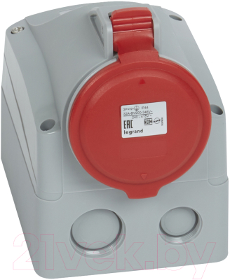 Розетка кабельная Legrand 3P+N+E IP44 32А 380V / 90162 - фото