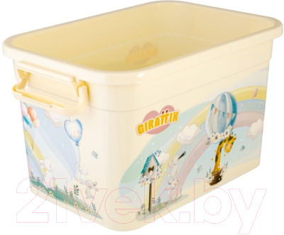 Контейнер для хранения Полимербыт Giraffix / 4381973