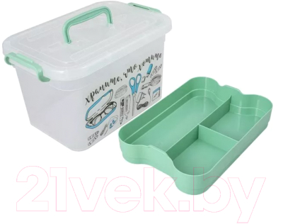 Контейнер для хранения Полимербыт Важные мелочи / 80902