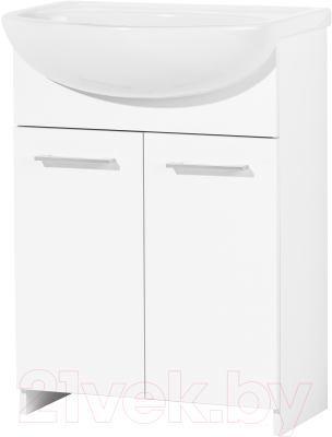 Тумба под умывальник Акваль Карина ЕК.60.00.60.N - фото