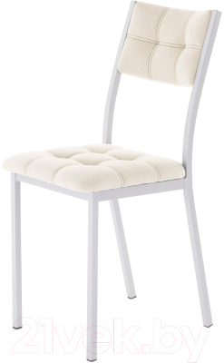 Стул AMC Comfort 3.5.3 (ткань бежевый/серебристый) - фото