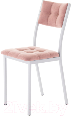 Стул AMC Comfort 3.5.7 (ткань розовый/серебристый) - фото