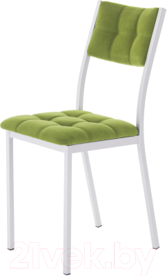 Стул AMC Comfort 3.5.11 (ткань фисташковый/серебристый) - фото