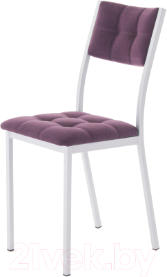 Стул AMC Comfort 3.5.14 (ткань баклажан/серебристый) - фото