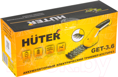 Кусторез аккумуляторный Huter GET-3.6 (70/1/28)
