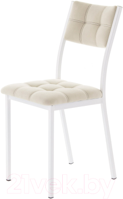 Стул AMC Comfort 3.6.3 (ткань бежевый/белый) - фото