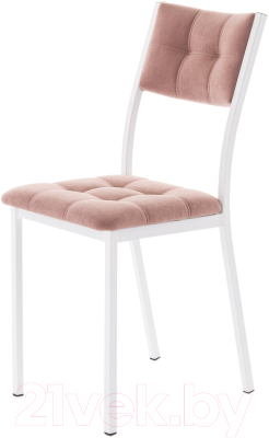 Стул AMC Comfort 3.6.7 (ткань розовый/белый) - фото