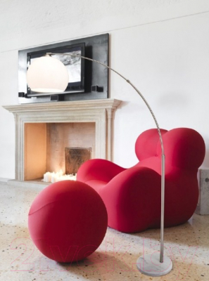 Торшер Arte Lamp Goliath A5822PN-1SS