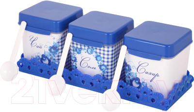 Набор емкостей для хранения Альтернатива Флорель / М4724 - фото