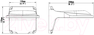 Кронштейн для камер видеонаблюдения Uniview TR-WM04-IN
