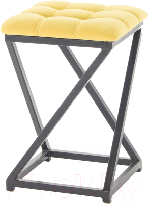 Табурет AMC Comfort 8.1.15 (ткань желтый/черный) - фото