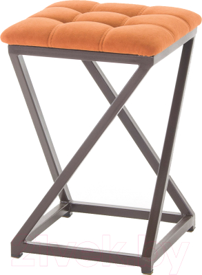 Табурет AMC Comfort 8.2.4 (ткань терракот/коричневый) - фото