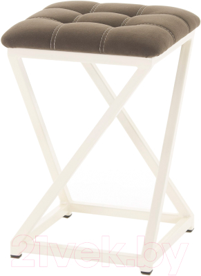 Табурет AMC Comfort 8.3.2 (ткань венге/слоновая кость) - фото