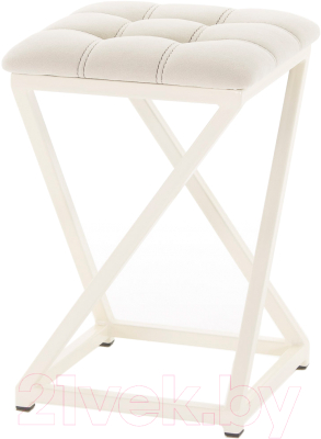 Табурет AMC Comfort 8.3.3 (ткань бежевый/слоновая кость) - фото