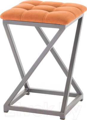 Табурет AMC Comfort 8.4.4 (ткань терракот/графит) - фото