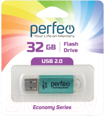 USB flash накопитель Perfeo 32GB E01 / PF-E01G032ES