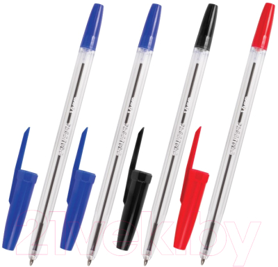 Набор шариковых ручек Brauberg Line / 141100