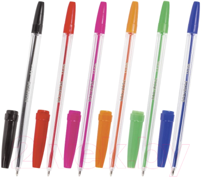 Набор шариковых ручек Brauberg Line / 142819