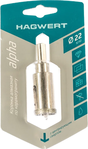 Коронка Hagwert 576222 - фото