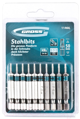 Набор бит Gross Torx 11466 - фото