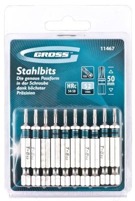 Набор бит Gross Torx 11467 - фото