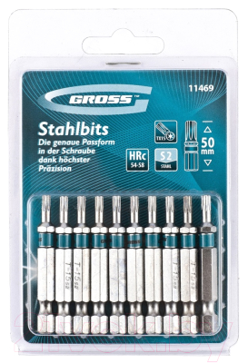 Набор бит Gross Torx 11469 - фото