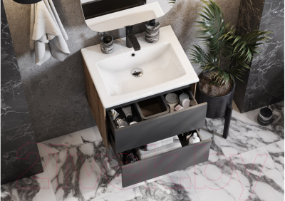 Тумба под умывальник Акватон Сохо 60 (1A258001AJA00)