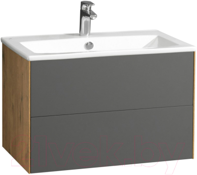 Тумба с умывальником Акватон Сохо 75 (1A2581K1AJA00) - фото