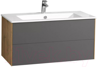 Тумба под умывальник Акватон Сохо 100 (1A258201AJA00) - фото