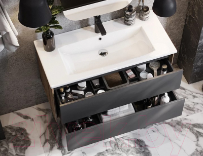 Тумба под умывальник Акватон Сохо 100 (1A258201AJA00)