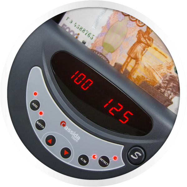 Счетчик банкнот Cassida Tiger I/IR