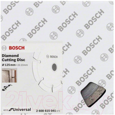 Отрезной диск алмазный Bosch 2.608.615.041